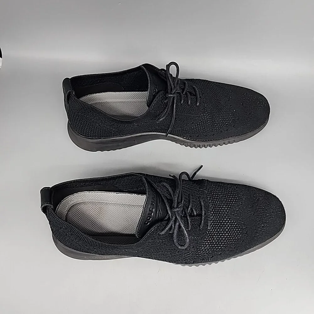 Cole Haan Men's 2.Zerogrand Stitchlite Oxford Shoe Size 10.5M C28527 Black/Black